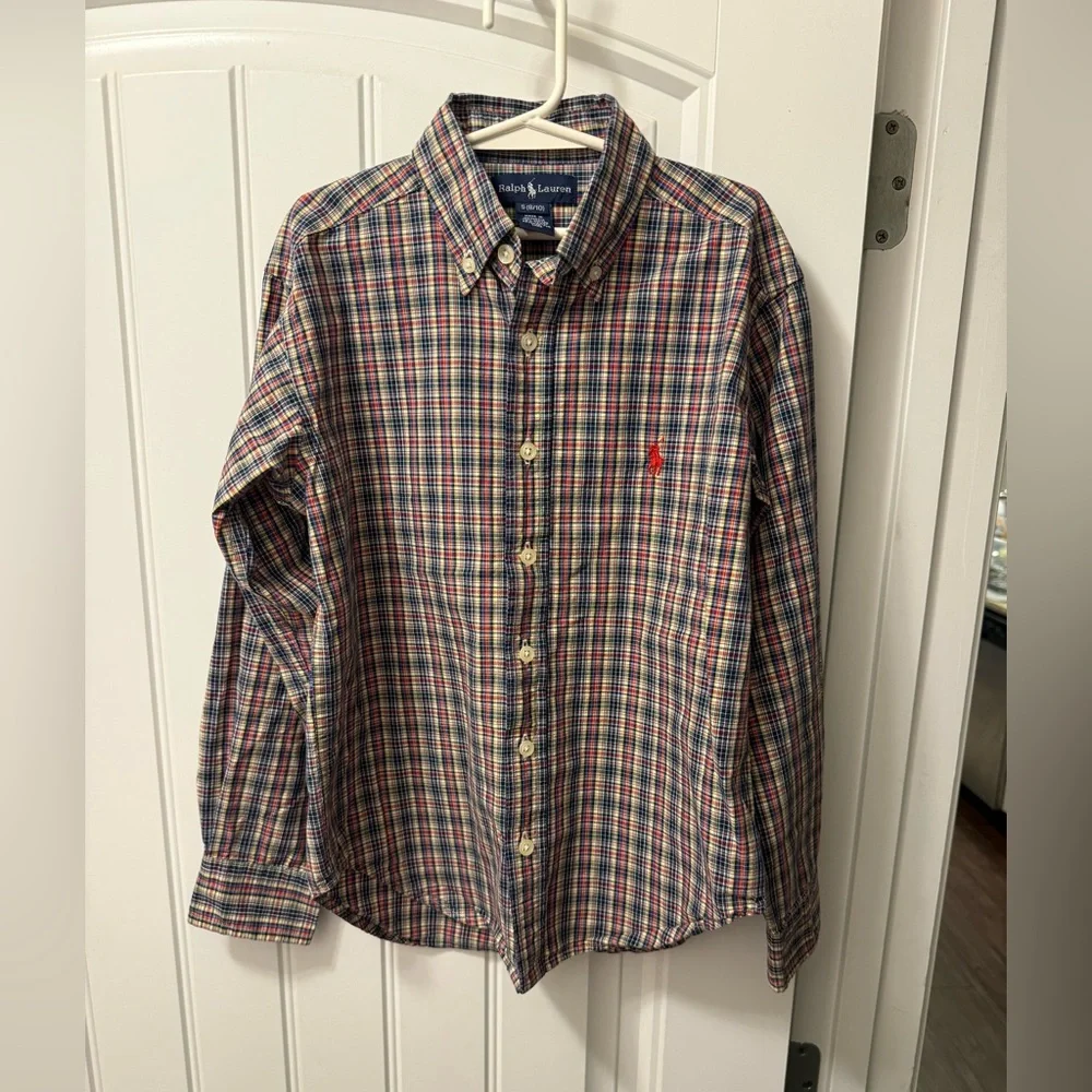 Ralph Lauren Plaid Button-Down Shirt